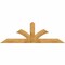 Ekena Millwork Richland Rough Sawn Timber Gable Bracket, Western Red Cedar, 84"W x 28"H x 2"D x 6"F, 8/12 Pitch GBW084X28X0206RIC00RWR - alternate 1